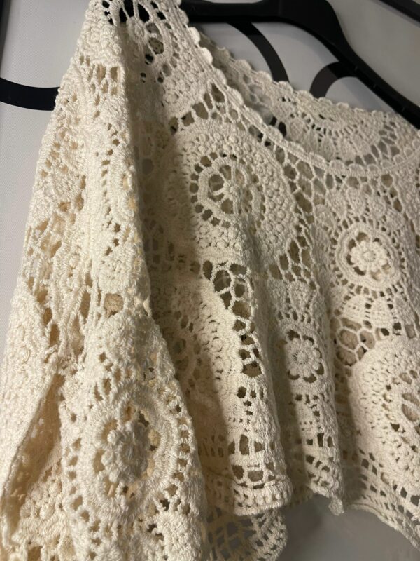 Maglia in pizzo - immagine 6