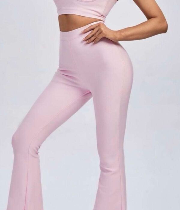 Pantalone a zampa "PINK"